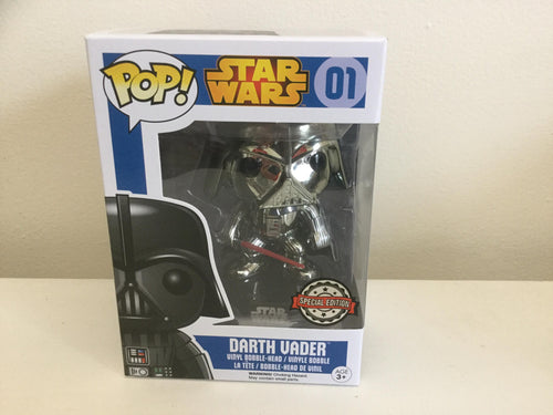 Star Wars - Darth Vader Chrome SPECIAL EDITION US Exclusive Pop #01