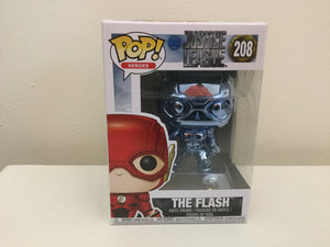 Justice League Movie - Flash Light Blue Chrome Pop! Vinyl #208