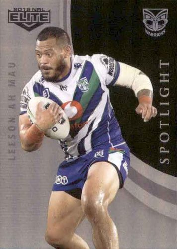 2019 TLA NRL Elite SPOTLIGHT Leeson Ah Mau New Zealand Warriors SP15/16