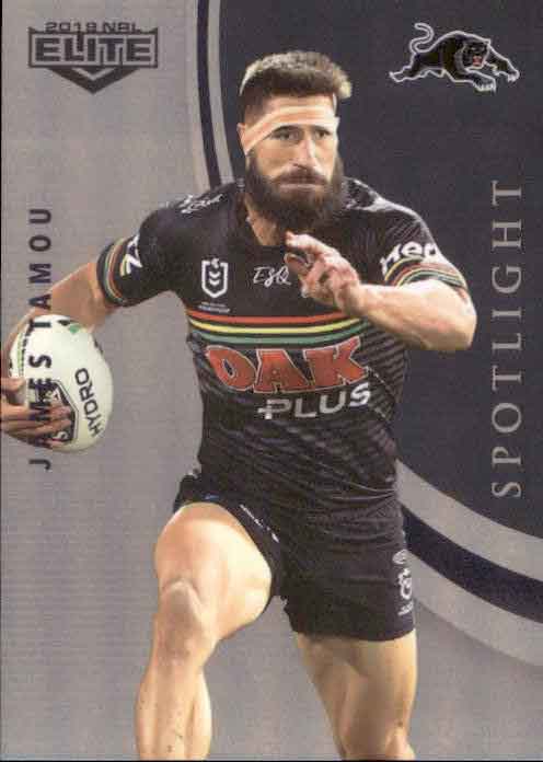 2019 TLA NRL Elite SPOTLIGHT James Tamou Penrith Panthers SP14/16