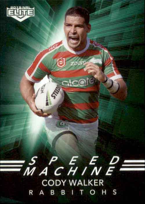 2019 TLA NRL Elite SPEED MACHINE Cody Walker RABBITOHS SM24/32