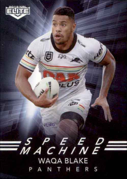 2019 TLA NRL Elite SPEED MACHINE Waqa Blake Penrith Panthers SM21/32