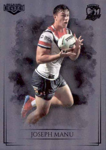 2019 TLA NRL Elite SILVER SPECIAL PARALLEL Joseph Manu ROOSTERS SS123