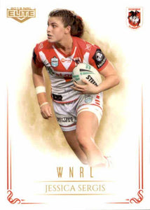 2019 TLA NRL Elite WNRL Jessica Sergis DRAGONS WNRL08