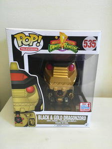 Power Rangers - Dragonzord Black & Gold 2017 Fall Convention Exclusive NYCC 6"