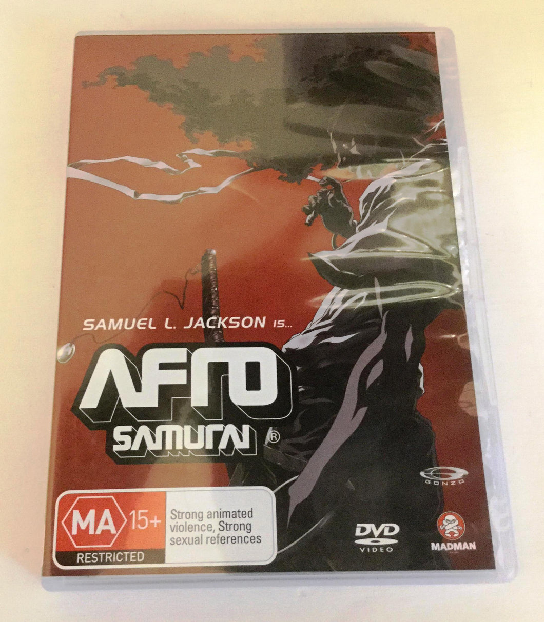 AFRO SAMURAI featuring Samuel L Jackson #PRE OWNED