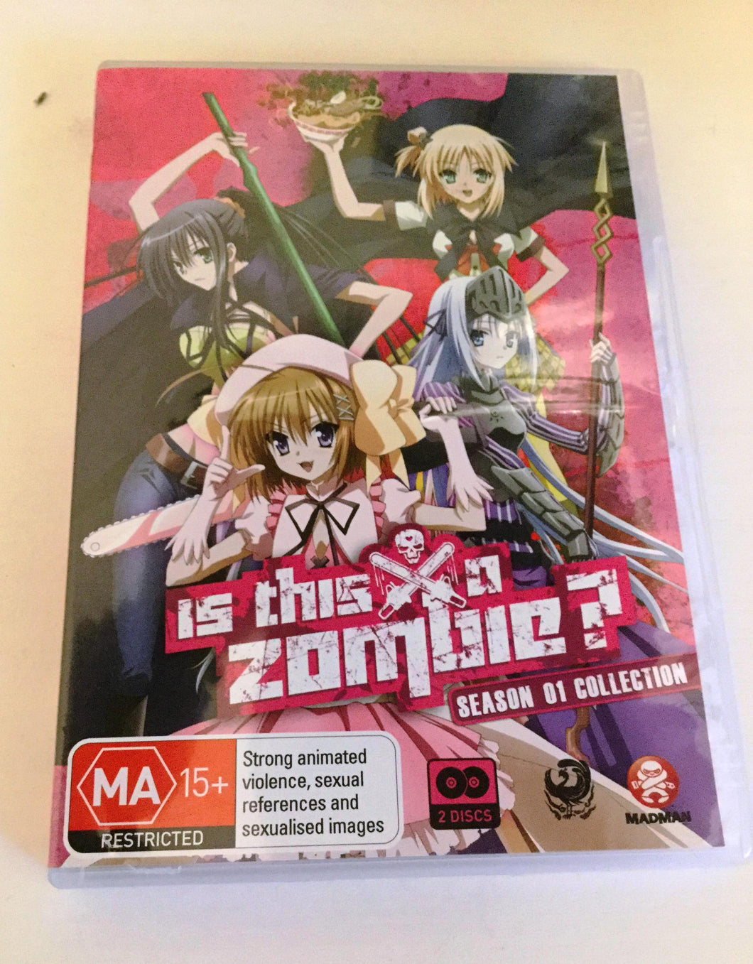 Is This a Zombie?  -Season 1 Collection 2 discs #PRE OWNED