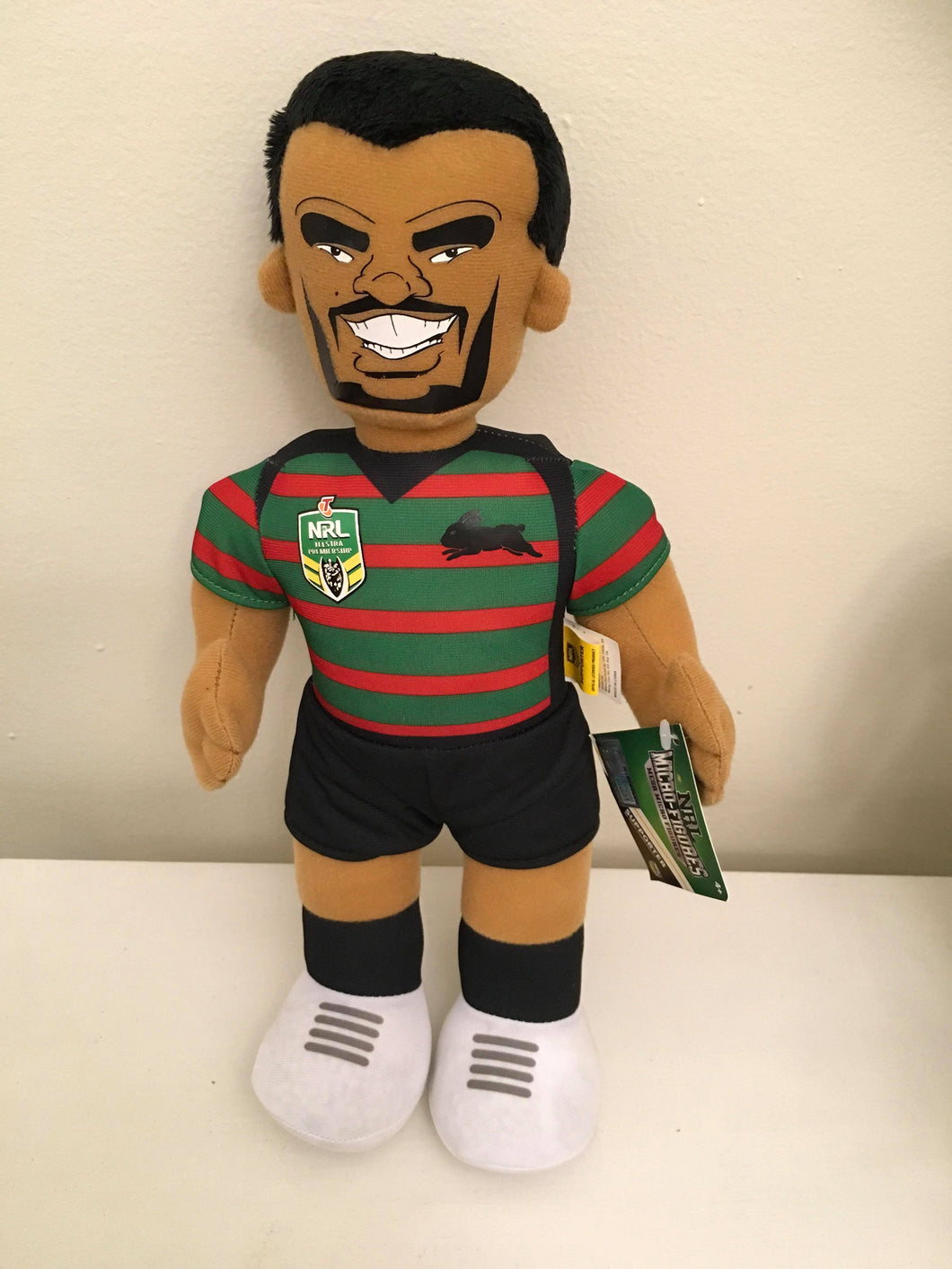 2015 NRL MEGA PLUSH Micro Figures - GREG INGLIS South Sydney Rabbitohs