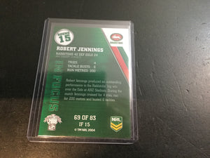 2018 TLA NRL Traders Player In Focus Robert Jennings #69