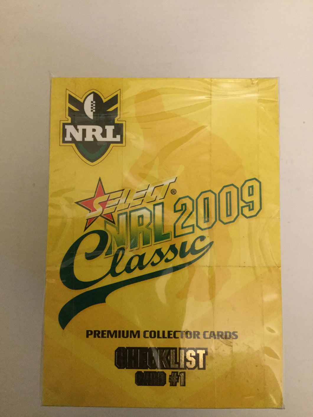 2009 Select NRL CLASSIC series Full Base Common Set