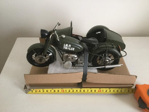 Army Motorcyle & Sidecar