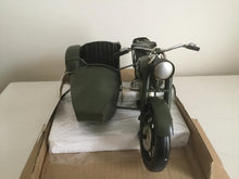 Army Motorcyle & Sidecar