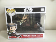 Star Wars - Princess Leia on Speeder Bike Pop! 40 year Anniversary Deluxe #228