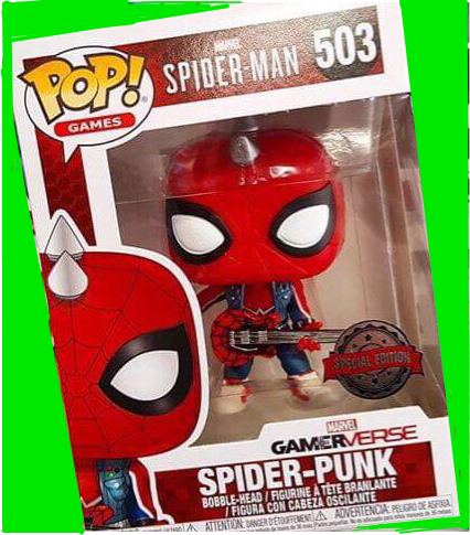 Spider-Man (Video Game 2018) - Spider-Punk SPECIAL EDITION US Exclusive Pop! Vinyl #503