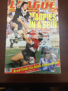 1992 Rugby League Week Magazine August 12 1992 - Vol 23 No. 28