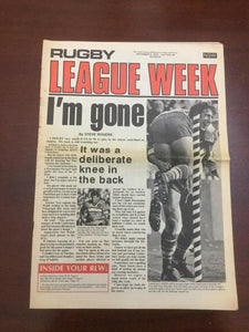 1979 Rugby League Week Magazine September 6, 1979 - Vol 10 No. 29