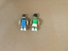 2015 NRL Micro Figures -Josh Papalii CANBERRA RAIDERS & Nate Myles GOLD COAST TITANS