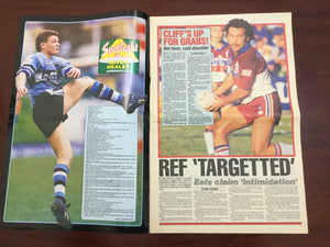 1993 Rugby League Week Magazine August 18 1993 - Vol 24 No. 28
