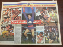 1985 Rugby League Week Magazine August 22 1985 - Vol 16 No. 26