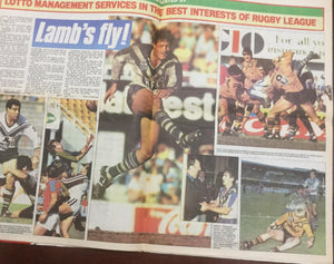 1985 Rugby League Week Magazine September 12  1985 - Vol 16 No. 29
