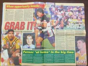 1992 Rugby League Week Magazine July 1 1992 - Vol 23 No. 22