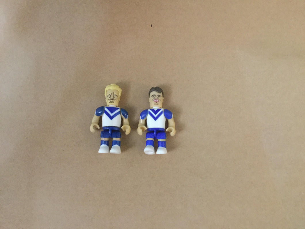 2015 NRL Micro Figures - Reynolds, Graham CANTERBURY BULLDOGS