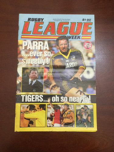 1985 Rugby League Week Magazine September 12  1985 - Vol 16 No. 29