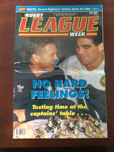 1991 Rugby League Week Magazine July 31 1991 - Vol 22 No. 25