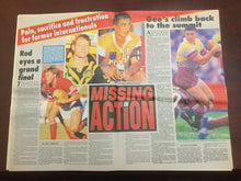 1992 Rugby League Week Magazine August 12 1992 - Vol 23 No. 28