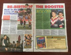 1991 Rugby League Week Magazine June 26 1991 - Vol 22 No. 20
