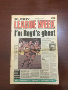 1980 Rugby League Week Magazine March 20, 1980 - Vol 11 No. 4