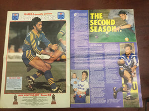 1985 Rugby League Week Magazine July 25  1985 - Vol 16 No. 22