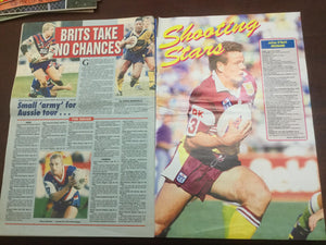 1992 Rugby League Week Magazine April 15 1992 - Vol 23 No. 11