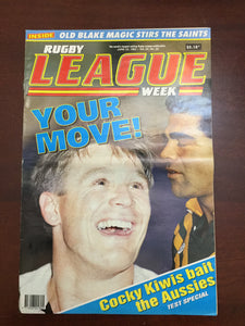 1993 Rugby League Week Magazine June 23 1993 - Vol 24 No. 20