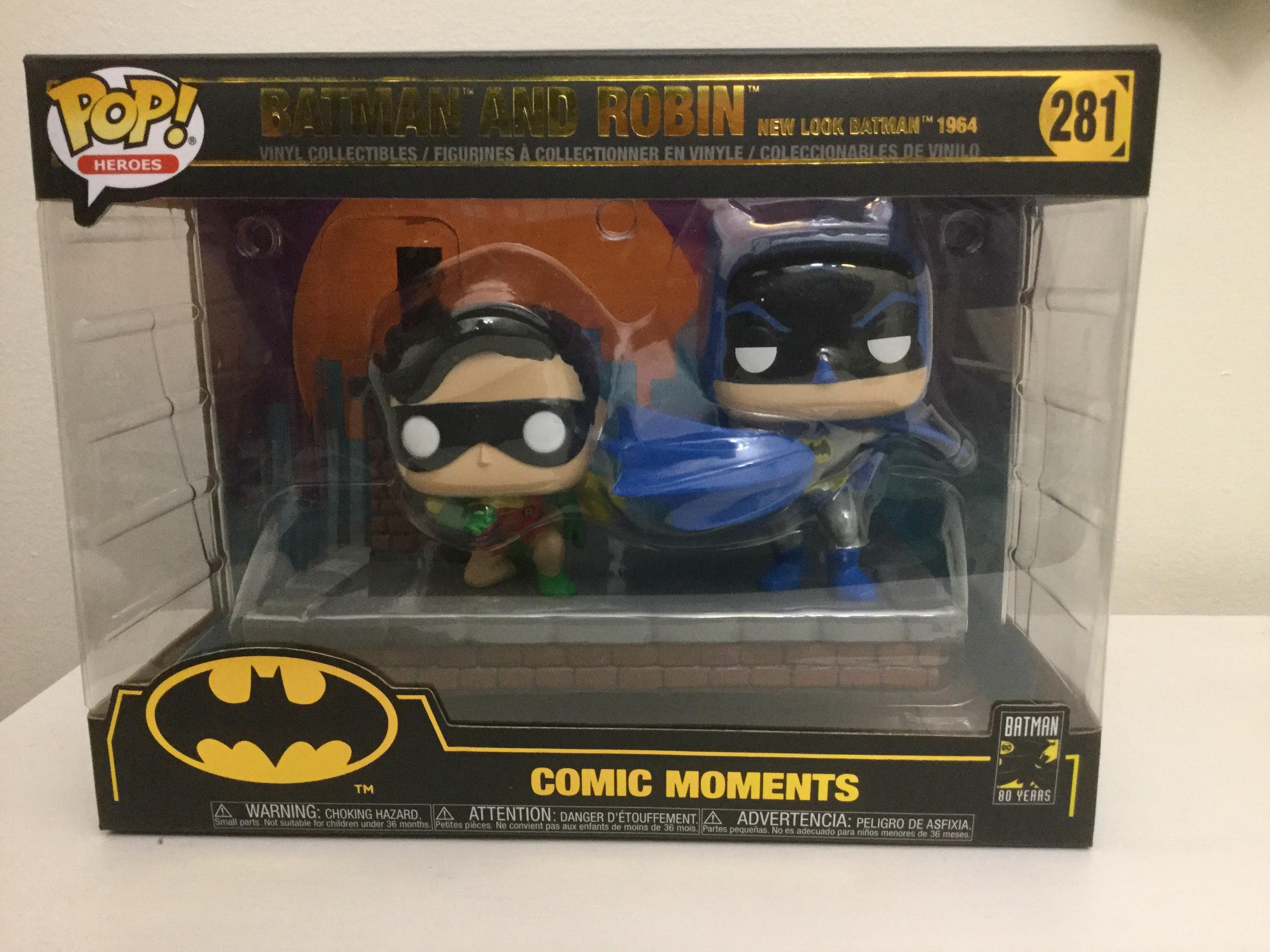 Batman (1966) Batman Robin New Look Comic Moments Pop! Vinyl