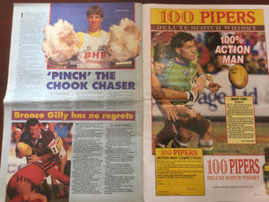1991 Rugby League Week Magazine August 28 1991 - Vol 22 No. 29