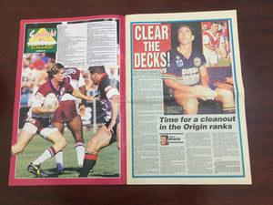 1993 Rugby League Week Magazine April 15 1993 - Vol 24 No. 10