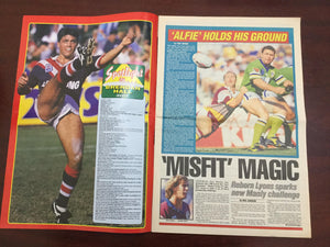 1993 Rugby League Week Magazine April 7 1993 - Vol 24 No. 9