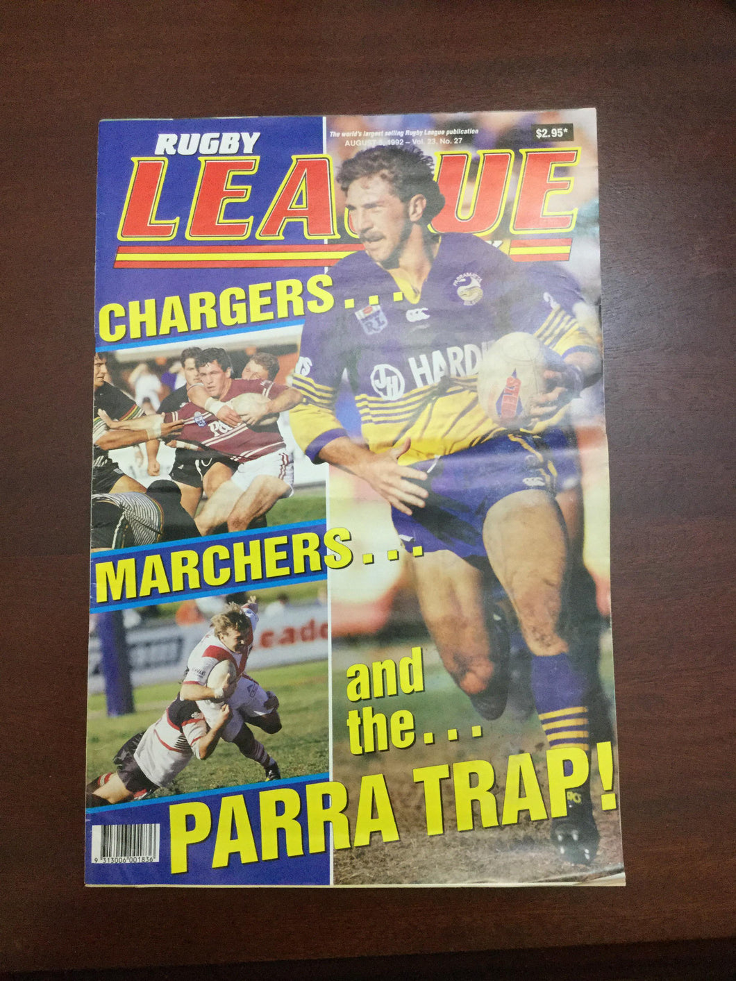 1992 Rugby League Week Magazine August 5 1992 - Vol 23 No. 27