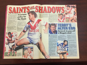 1993 Rugby League Week Magazine September 1 1993 - Vol 24 No. 30