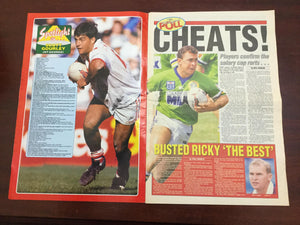 1993 Rugby League Week Magazine August 25 1993 - Vol 24 No. 29