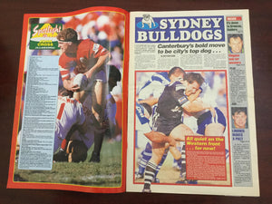 1993 Rugby League Week Magazine July 7 1993 - Vol 24 No. 22