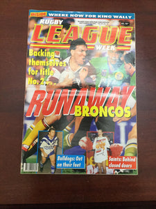 1993 Rugby League Week Magazine September 15 1993 - Vol 24 No. 32