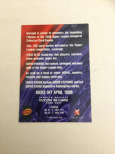 1996 Intrepid Super League Inaugural Collectors Card Series PROMO