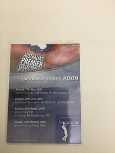 2009 Australia's Premier Collectables Show Promo Card (APCS-01)  #214/300