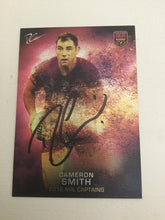 2016 TLA NRL Elite 2016 Captain Cameron Smith C18/18 Signed by Artist David Cain LIMITED