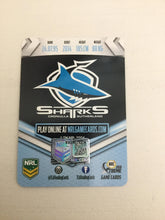 2018 NRL Xtreme Valentine Holmes Cronulla Sharks Signature Card