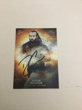 2016 TLA NRL Elite 2016 Captain Aaron Woods C16/18 Signed by Artist David Cain LIMITED