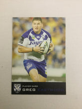 2014 Oliver Brown Greg Eastwood Bulldogs Rugby League card