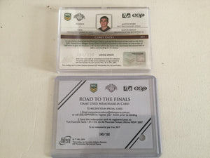 2016 TLA NRL Elite Road to the Finals Corey Oates Broncos RF1 #140/150